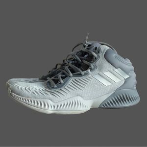 Adidas, Mad Bounce 2018, Basketball Sport, Grey, Size 11